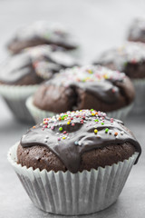 Cup cake mit Streuseln
