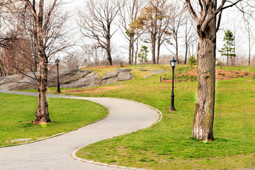 Obraz premium Central Park Scene - New York City