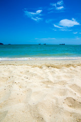 tropical beach in Sri Lanka