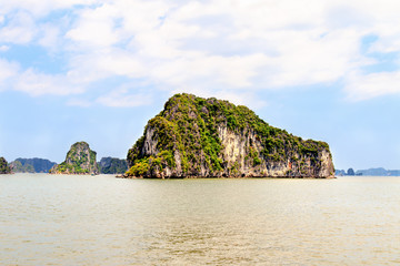 Halong Bay Rocky Islands - Vietnam