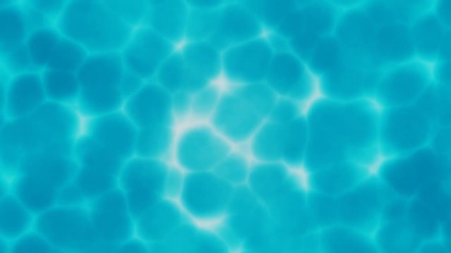 Pool or ocean water caustics background