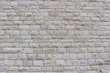 White antique limestone wall texture background