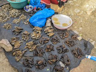 Market in Sangha, Dogon Country, Mali 