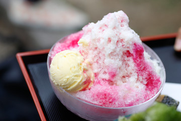 japanese  shaved ice