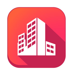 ikona z długim cieniem na tle zaokrąglonego kwadratu © vempireart