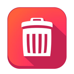 ikona z długim cieniem na tle zaokrąglonego kwadratu