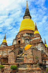 Naklejka premium Brick, Famous Place, Asia, Sukhothai, Thailand