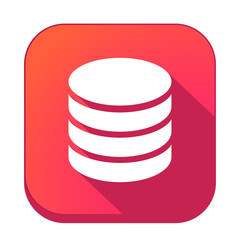 ikona z długim cieniem na tle zaokrąglonego kwadratu