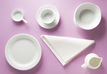 kitchenware at abstract background