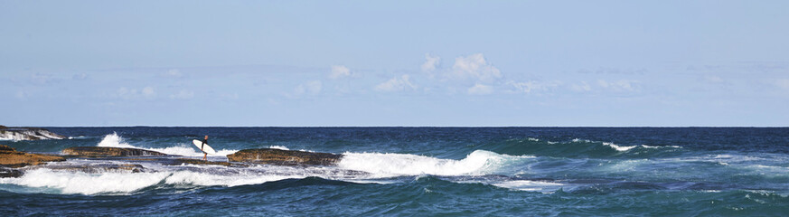 Fototapeta premium Surfer Panorama