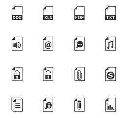 document icon set