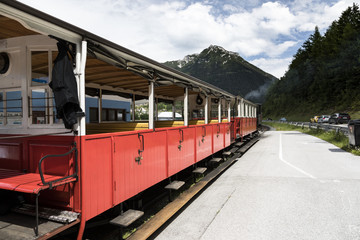 Achenseebahn am Achensee in Tirol, &Ouml;sterreich