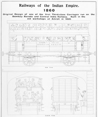 Indian 3Rd Class Coach. Date: 1860