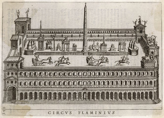 Reconstructed Circus Flaminius. Date: 1665