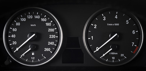  car interior dashboard details