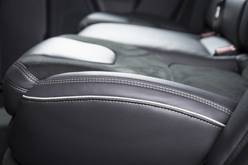 Fototapeta premium Back passenger seats