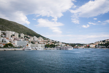Fototapeta na wymiar Croatian Dubrovnik Bay 