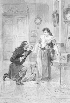 The Opera Werther by Massenet. Date: 1892