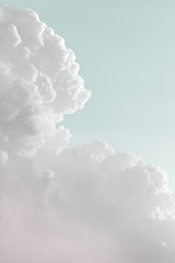 Background with clouds. vertical format
