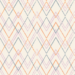 Fototapeta premium Vector seamless geometric pattern with chevron stripes.