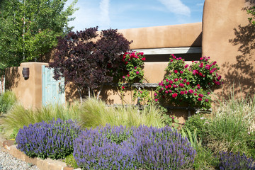 Entryway near Canyon Road in Santa Fe