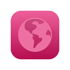 Matte Long Shadow App-Icon