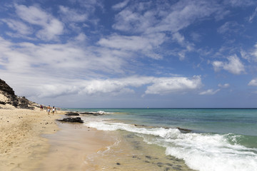 Butihondo beach in Fuerteventura