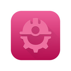 Matte Long Shadow App-Icon