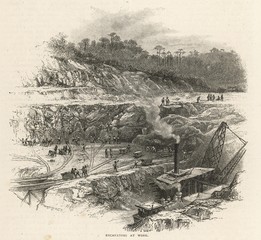 French Work at Panama. Date: 1889