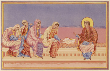 Frankish Women  Priest. Date: 9th century