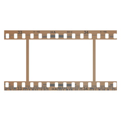 film, movie, photo, filmstrip set of film frame, vector illustration