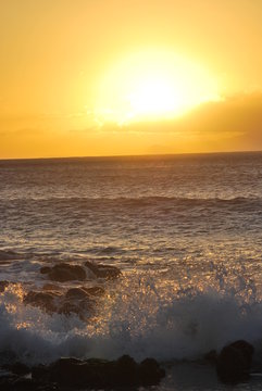 Sonnenuntergang Molokai