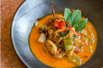 Curry Soft crab