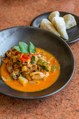 Curry Soft crab