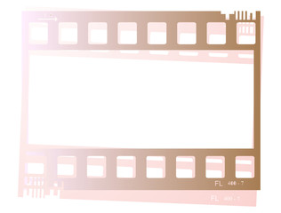 film, movie, photo, filmstrip set of film frame, vector illustration