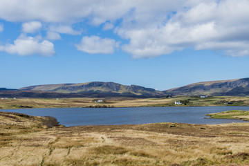 Fototapeta na wymiar Loch Mealt Elishader Isle of Skye