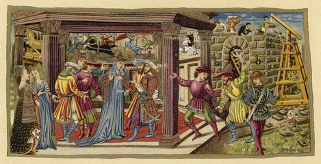 Aeneas Meets Dido
