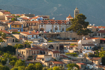 Fototapeta na wymiar View of the village of Lefkara. Cyprus