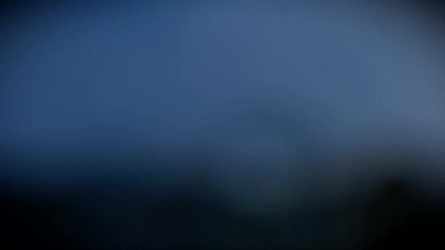 Night Lights on Blue Background
