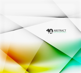 Fototapeta premium Hi-tech or business futuristic blurred template
