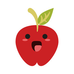 kawaii apple icon image