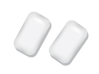 Chewing gum for your design and logo.