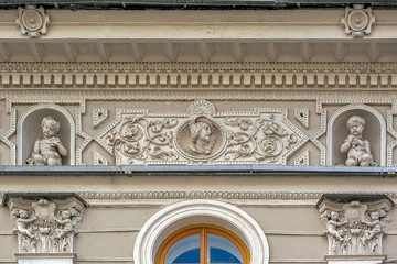 Building in city centre, Saint-Petersburg, Russia