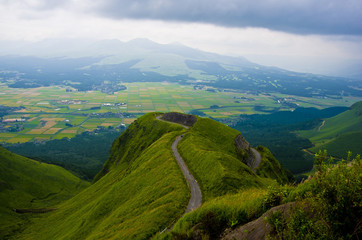 阿蘇山 ラピュタの道