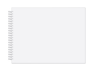 Notebook for your design and logo.