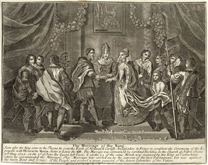 Charles I Weds H. Maria. Date: 11 May 1625