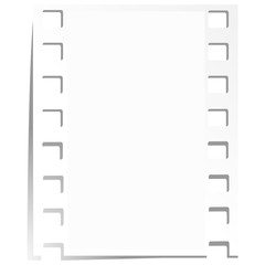 film, movie, photo, filmstrip set of film frame, vector illustration