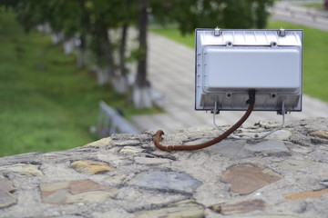 surveillance lighting in the Park