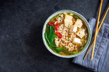 Miso ramen soup