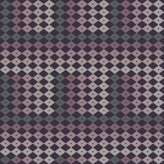 Modern stylish texture with rhombus. Vector seamless pattern. Repeating geometric tiles.